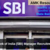 State Bank of India (SBI) Manager Recruitment 2024