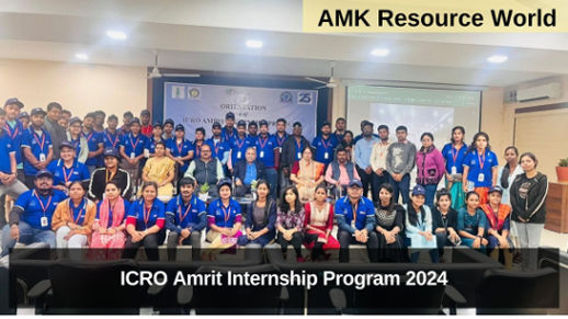 ICRO Amrit Internship Program 2024