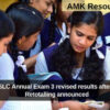 Karnataka SSLC Annual Exam 3 revised results after Revaluation / Retotalling announced