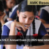 Karnataka SSLC Annual Exam (1) 2025 time table released