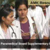 Karnataka Paramedical Board Supplementary Exam 2024