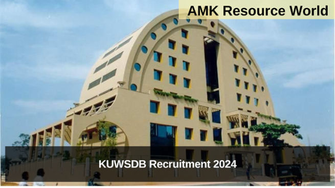 KUWSDB Recruitment 2024: Application date for Asst Engineer, FDA posts extended