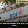 Bank Of India (BOI) Recruitment 2024