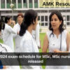 AIIMS PG 2024 exam schedule for MSc, MSc nursing courses released