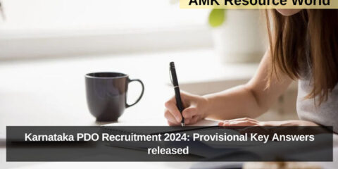 Karnataka PDO Recruitment 2024: Provisional Key Answers released