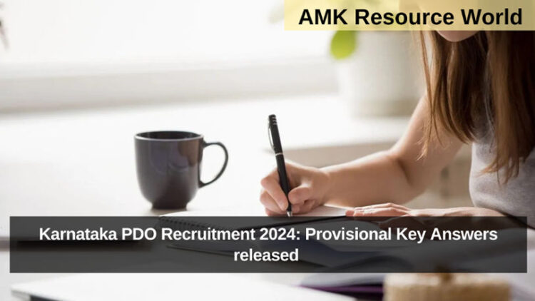 Karnataka PDO Recruitment 2024: Provisional Key Answers released