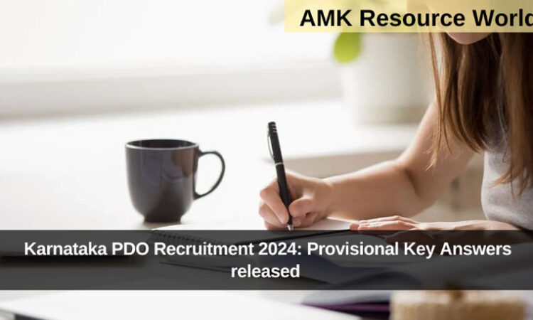 Karnataka PDO Recruitment 2024: Provisional Key Answers released