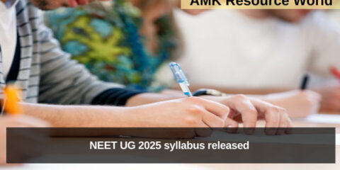 NEET UG 2025 syllabus released