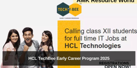 HCL TechBee Early Career Program 2025