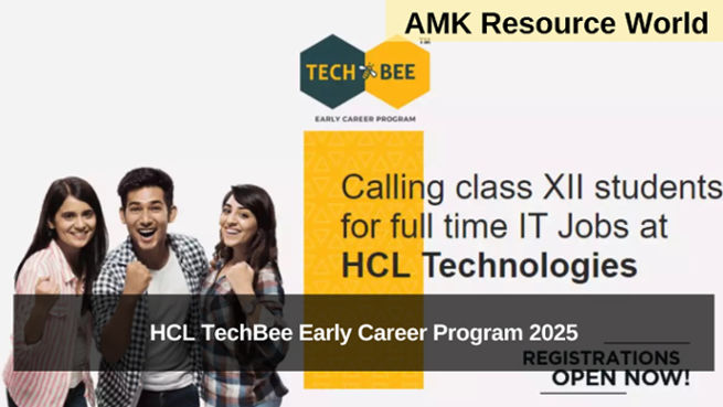 HCL TechBee Early Career Program 2025