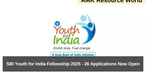 SBI Youth for India Fellowship 2025 - 26 Applications Now Open