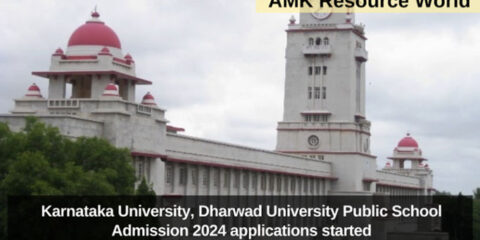 Karnataka University, Dharwad University Public School Admission 2024 applications started