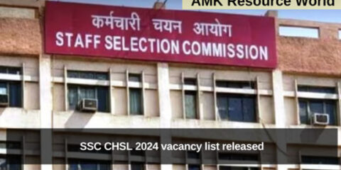 SSC CHSL 2024 vacancy list released