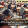 Karnataka GTTC various Posts Recruitment 2024 Exam key answers released