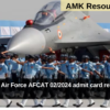 Indian Air Force AFCAT 02/2024 admit card released