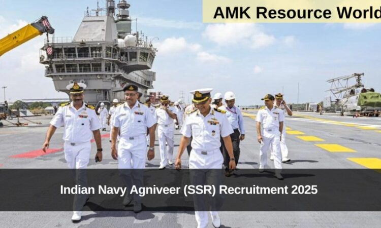 Indian Navy Agniveer (SSR) Recruitment 2025 Registrations Open