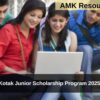 Kotak Junior Scholarship Program 2025 Applications Open