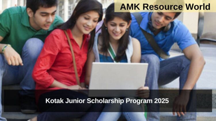 Kotak Junior Scholarship Program 2025 Applications Open