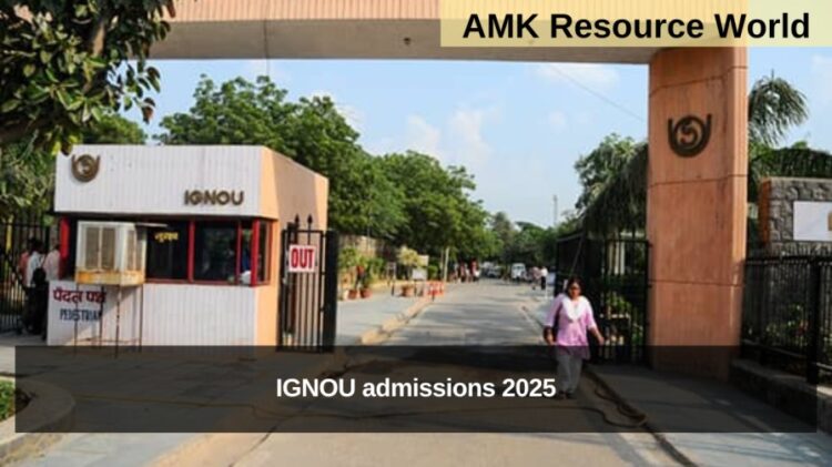 IGNOU admissions 2025 registrations date extended