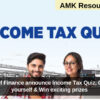 Ministry of Finance announce Income Tax Quiz, Challenge yourself & Win exciting prizes