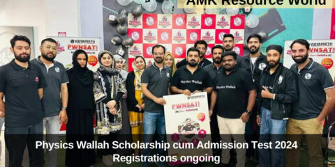 Physics Wallah Scholarship cum Admission Test 2024 Registrations ongoing
