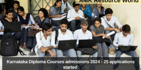 Karnataka Diploma Courses admissions 2024 - 25 applications started