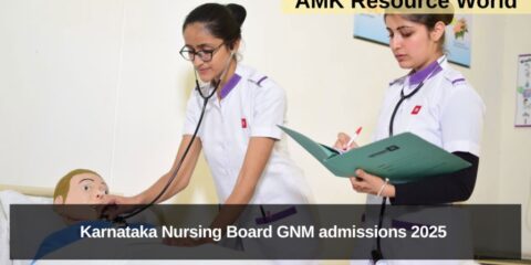 Karnataka Nursing Board GNM admissions 2025 Applications Open