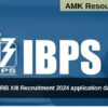 IBPS CRP RRB XIII Recruitment 2024 application date extended