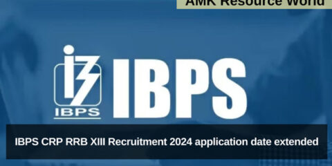 IBPS CRP RRB XIII Recruitment 2024 application date extended