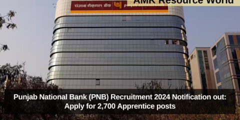 Punjab National Bank (PNB) Recruitment 2024 Notification out: Apply for 2,700 Apprentice posts