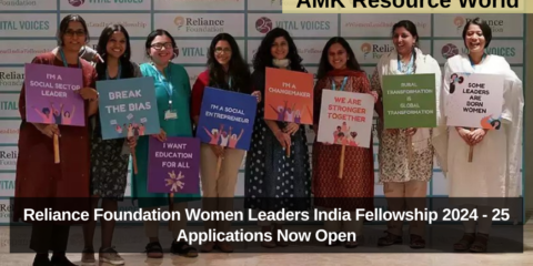 Reliance Foundation Women Leaders India Fellowship 2024 - 25 Applications Now Open