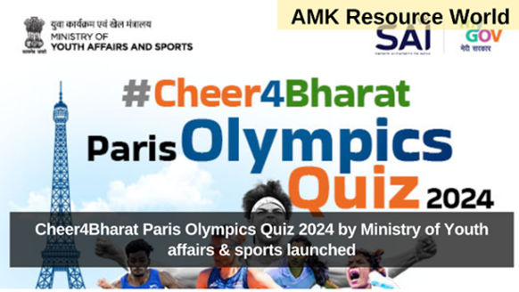 Cheer4Bharat Paris Olympics Quiz 2024 by Ministry of Youth affairs & sports launched