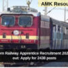 RRC, Southern Railway Apprentice Recruitment 2024 notification out: Apply for 2438 posts
