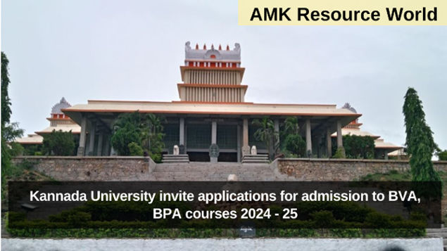 Kannada University invite applications for admission to BVA, BPA courses 2024 - 25