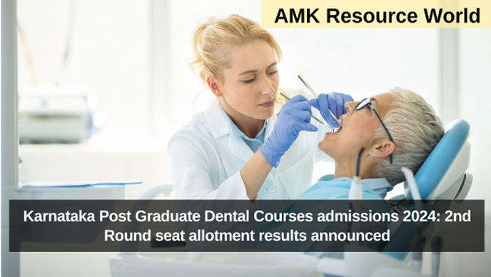 Karnataka Post Graduate Dental Courses admissions 2024: 2nd Round seat allotment results announced