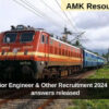 RRB Junior Engineer & Other Recruitment 2024 Exam key answers released