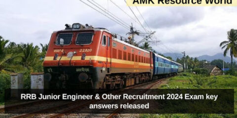 RRB Junior Engineer & Other Recruitment 2024 Exam key answers released