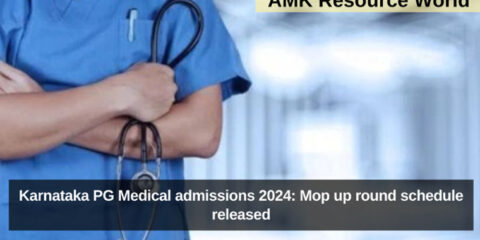 Karnataka PG Medical admissions 2024: Mop up round schedule released