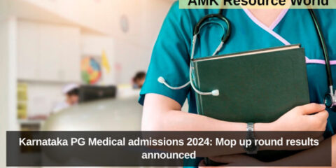 Karnataka PG Medical admissions 2024: Mop up round results announced