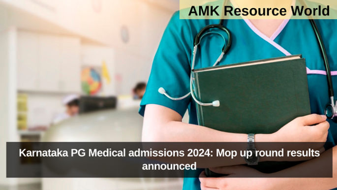 Karnataka PG Medical admissions 2024: Mop up round results announced