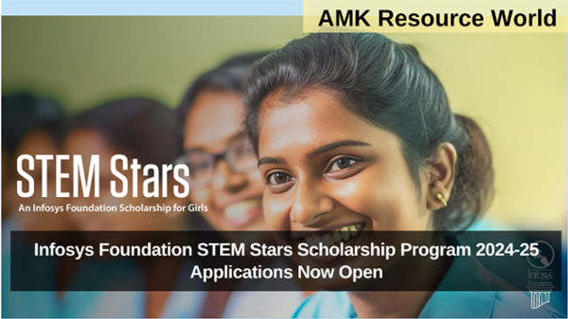 Infosys Foundation STEM Stars Scholarship Program 2024-25 Applications Now Open