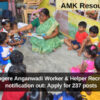 WCD, Davangere Anganwadi Worker & Helper Recruitment 2024 notification out: Apply for 237 posts