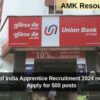 Union Bank of India Apprentice Recruitment 2024 notification out: Apply for 500 posts