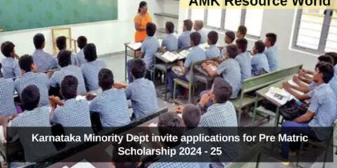 Karnataka Minority Dept invite applications for Pre Matric Scholarship 2024 - 25