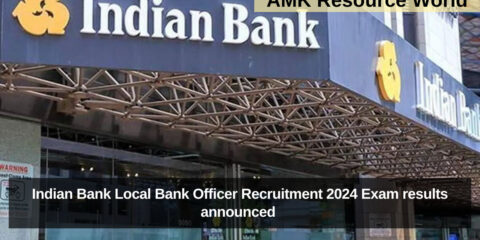 Indian Bank Local Bank Officer Recruitment 2024 Exam results announced