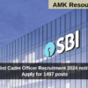 SBI Specialist Cadre Officer Recruitment 2024 notification out: Apply for 1497 posts