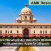 Cabinet Secretariat Deputy Field Officer Recruitment 2024 notification out: Apply for 160 posts