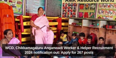 WCD, Chikkamagaluru Anganwadi Worker & Helper Recruitment 2024 notification out: Apply for 267 posts