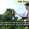 KPSC: Agriculture Officer & Asst Agriculture Officer Recruitment 2024 notification out: Apply for 945 posts