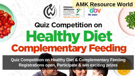 Quiz Competition on Healthy Diet & Complementary Feeding Registrations open, Participate & win exciting prizes